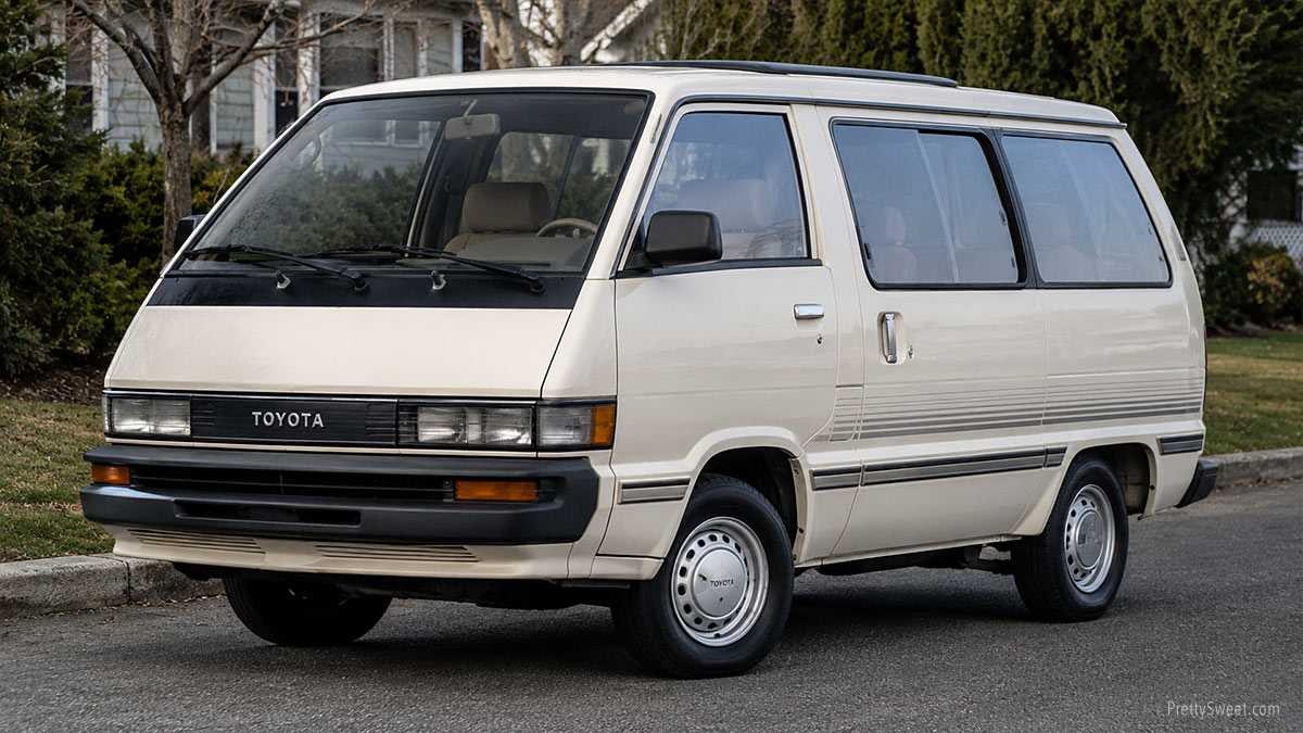 ugliest 1980s cars toyota van