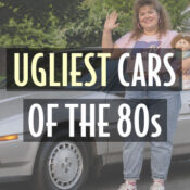 ugliest cars 80s