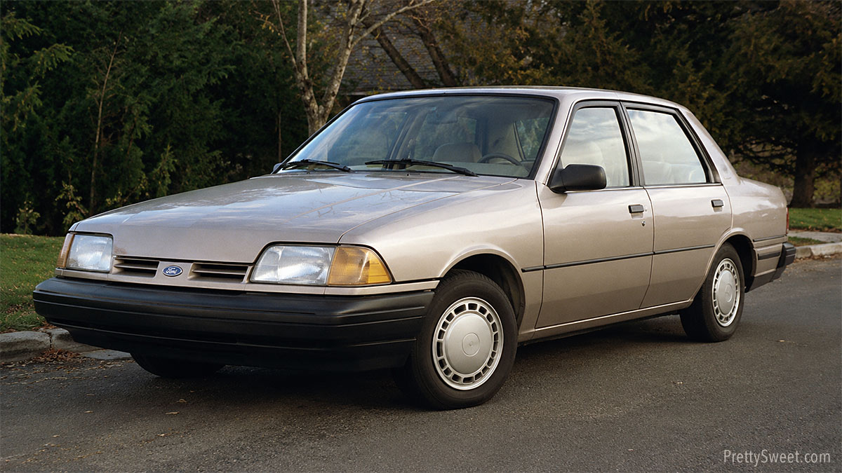 ugly 80s cars ford tempo