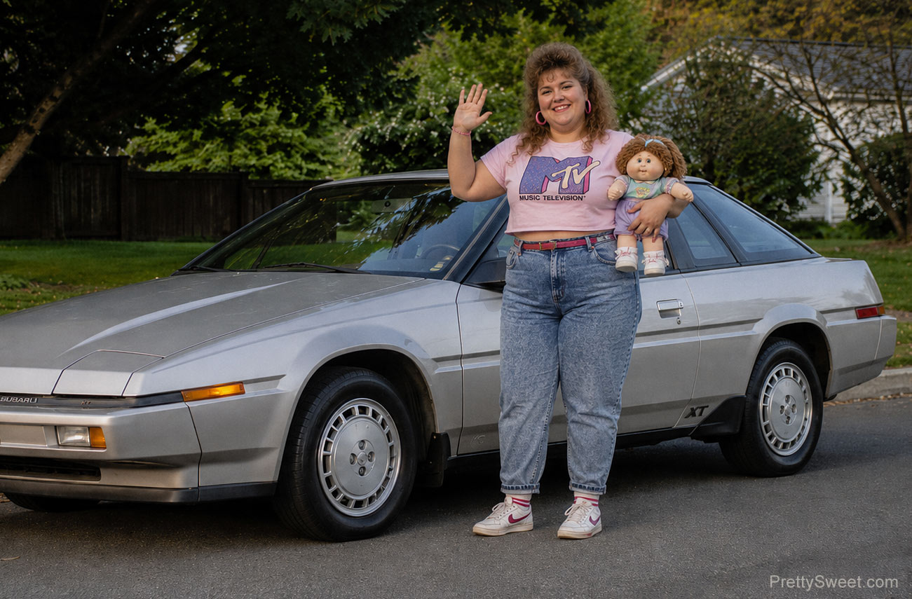 ugly car subaru 1980s