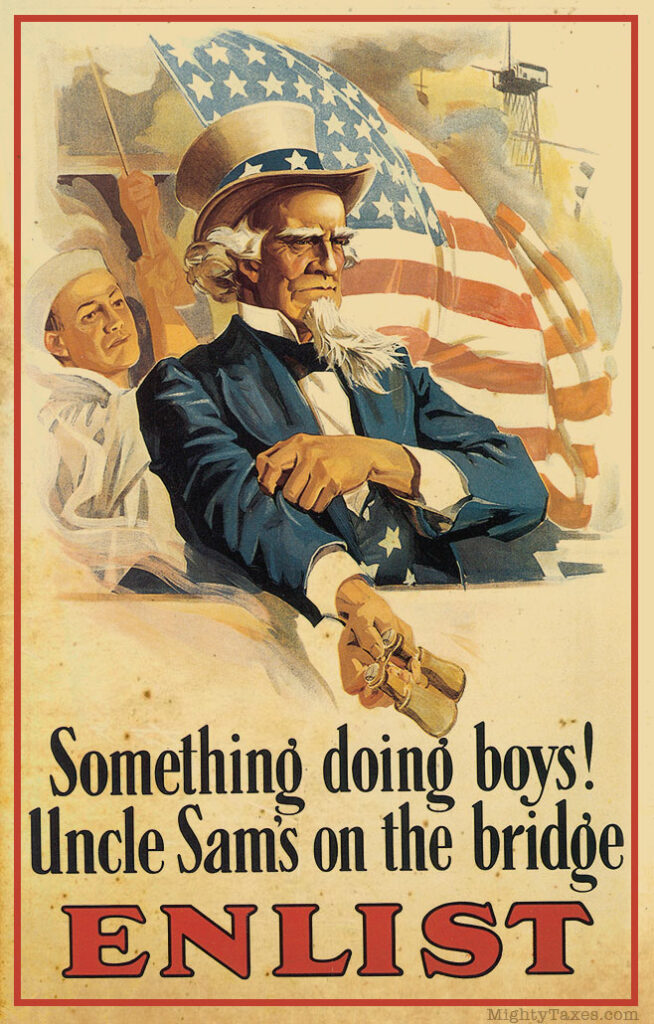 uncle sam us propaganda poster