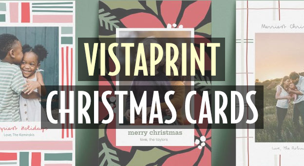 vistaprint christmas cards