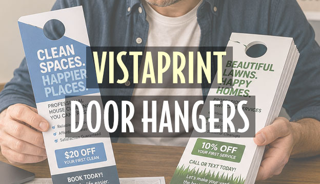 vistaprint door hangers header