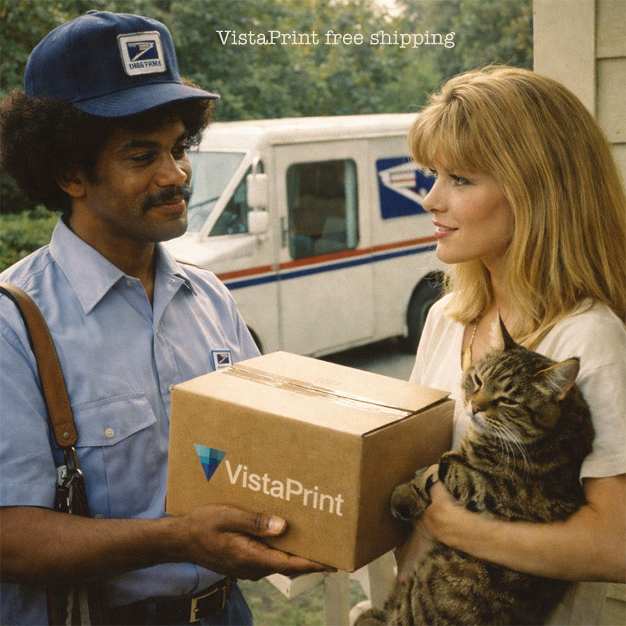 vistaprint free standard shipping