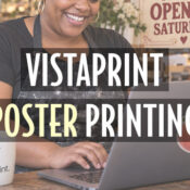 vistaprint poster printing