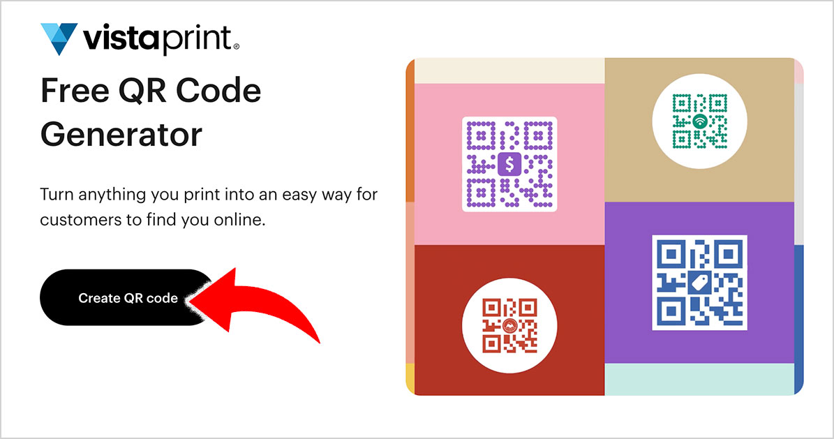 VistaPrint QR Code Generator: Make a Free One Now