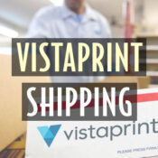 vistaprint shipping info