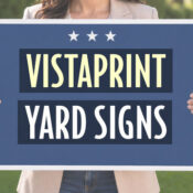 vistaprint yard signs
