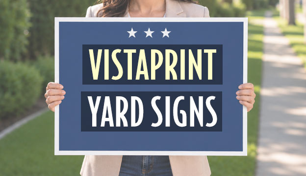 vistaprint yard signs