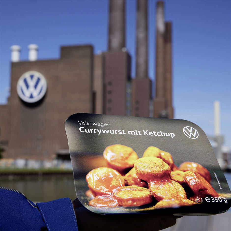 volkswagen currywurst package