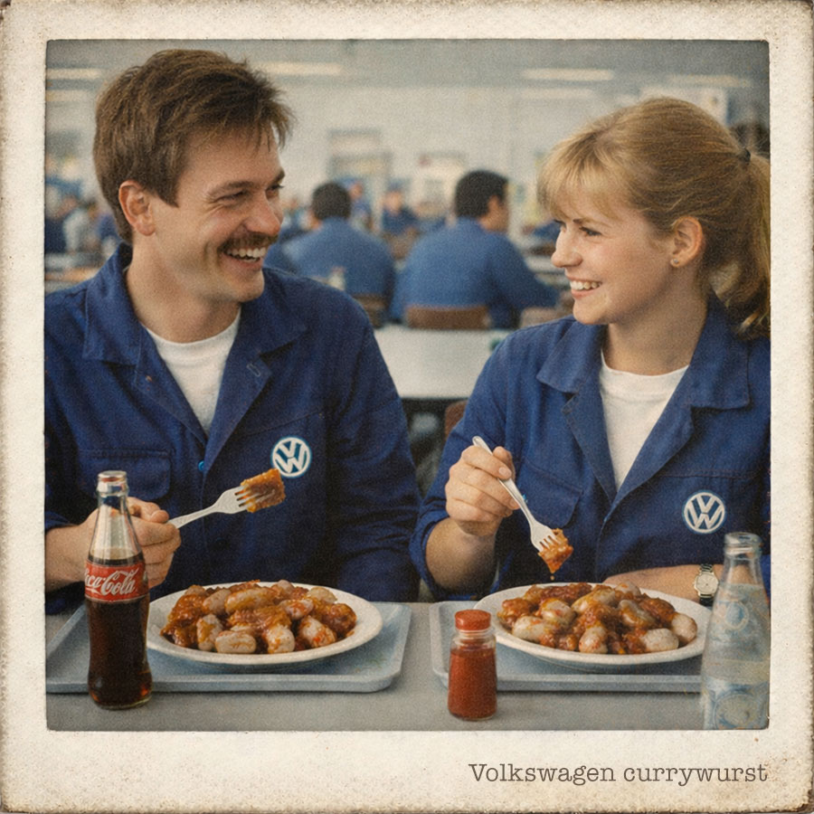 vw currywurst germany