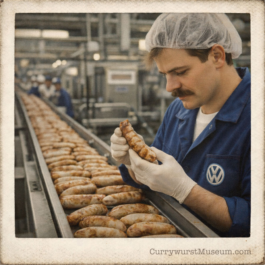 vw makes currywurst