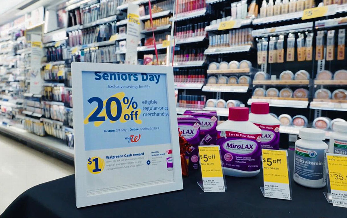 is the first tuesday of the month senior day at walgreens