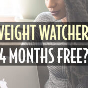 weight watchers four months free