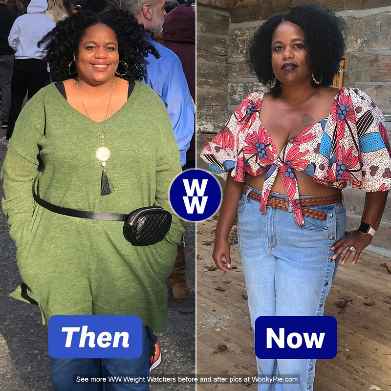 weight watchers before after results letisha