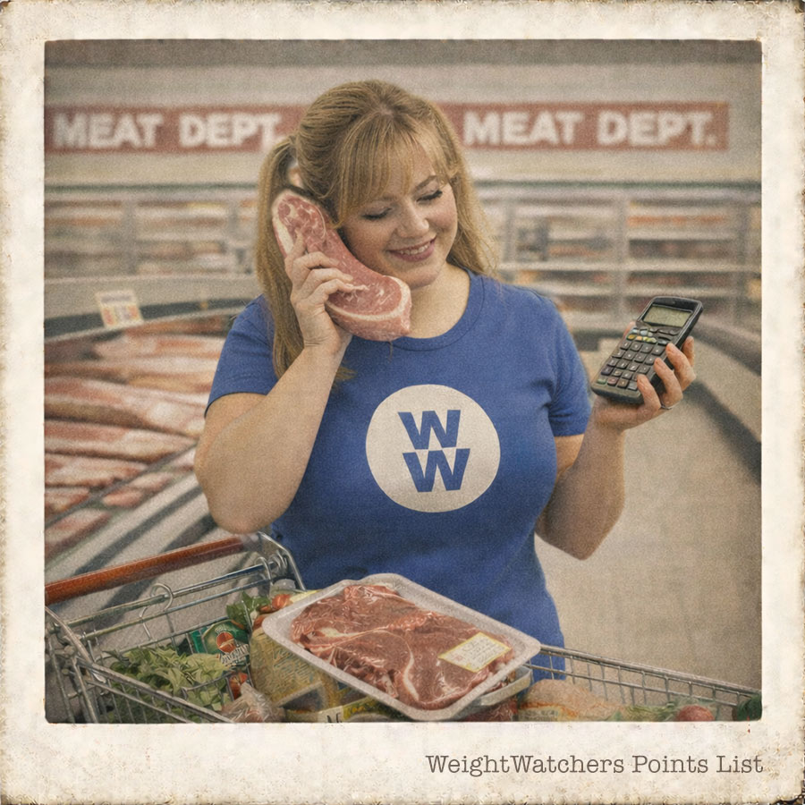 weight watchers points list proteins