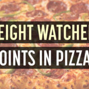 weight watchers points pizza