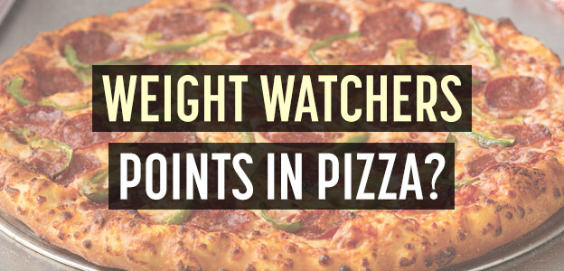 weight watchers points pizza