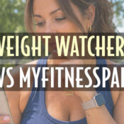 weight watchers vs myfitnesspal