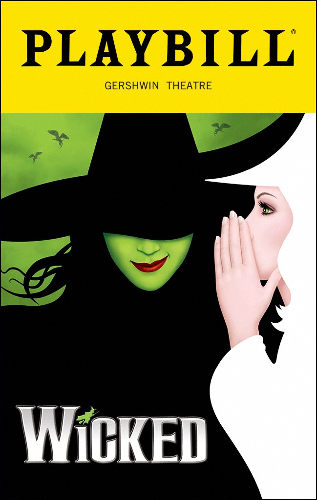 wicked playbill broadway