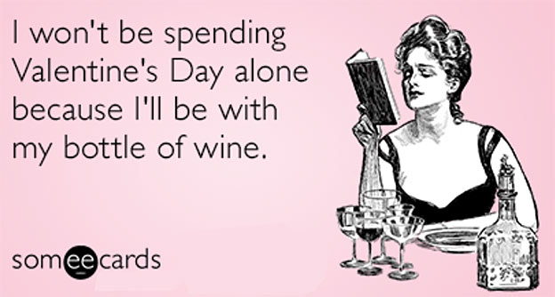 wine funny valentines day