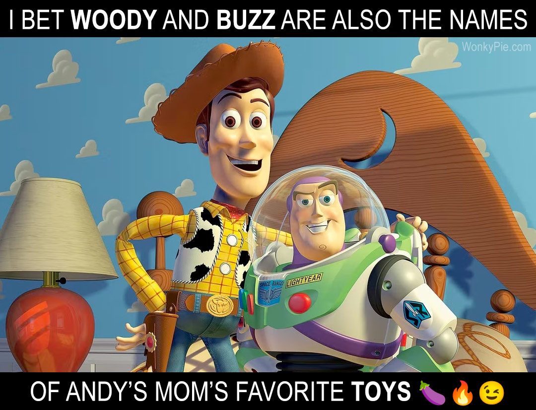 woody buzz meme sex toys funny