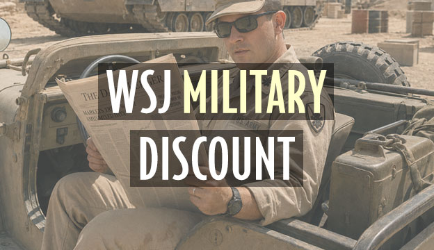 wsj military discount