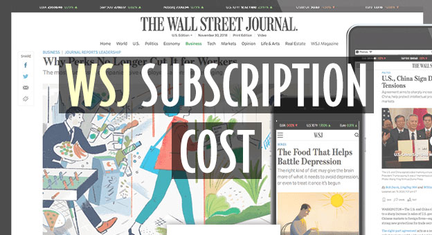 wsj subscription cost monthly