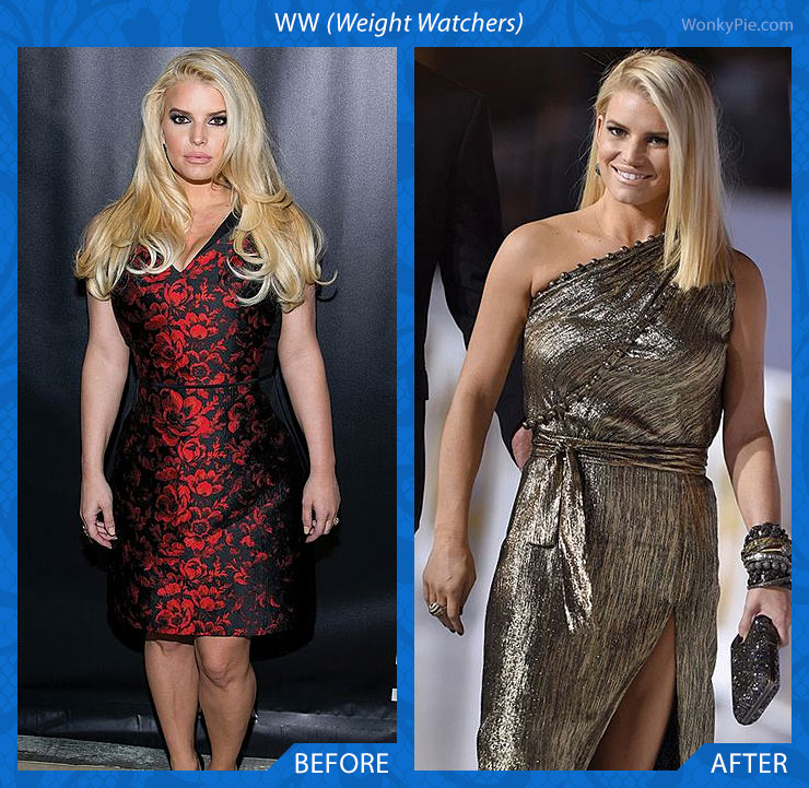 jessica simpson weight loss photos before after